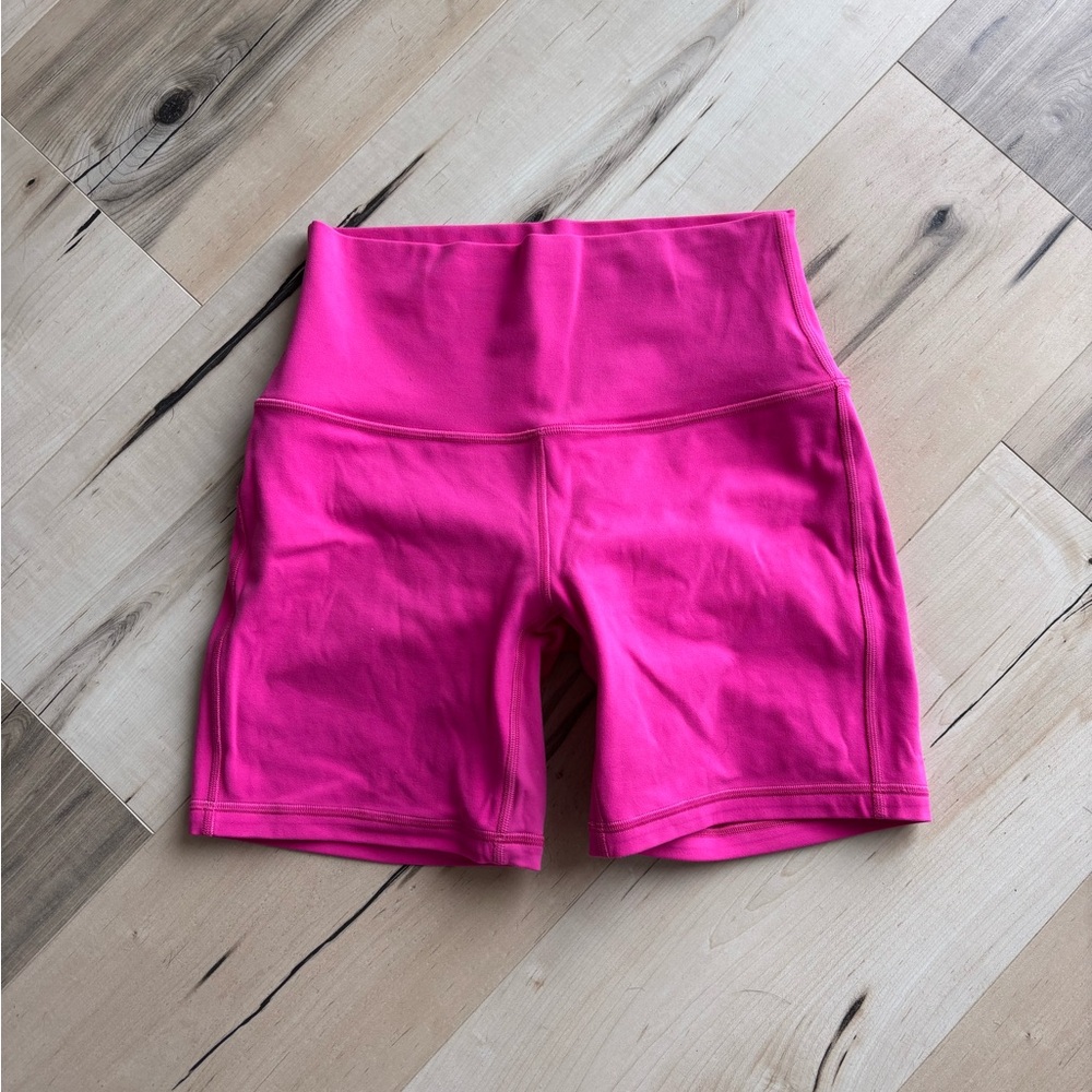 Lululemon align high rise shorts.